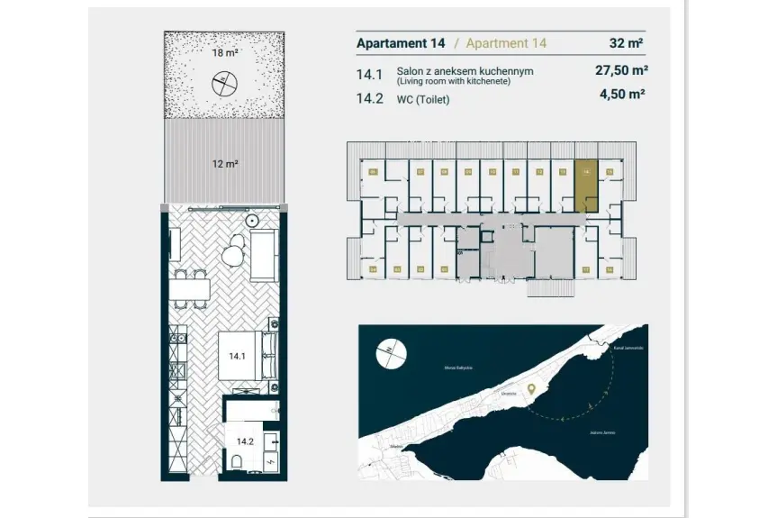 koszaliński, Mielno, APARTAMENT MIELNO